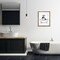 Stupell Industries Antique Tub with Cow Floater Framed Canvas Wall Art Design by Victoria Borges